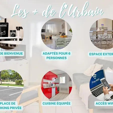 Dalikyda - L'urbain - Private Parking - Balcony * Le Havre